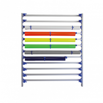 EASY Rack Systemregal Wandmontage für Rollenbreite 122cm  VE 1 Stück 