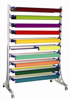 EASY RACK DOOR 190 Systemregal rollbar für Rollenbreite 152 cm 