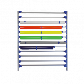 EASY Rack Systemregal Wandmontage für Rollenbreite 162 cm  VE 1 Stück 
