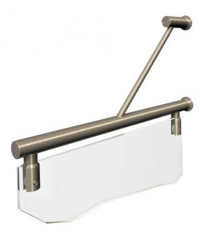 Holder for sign-mounting on wall 1 pcs 200/4-10/15 for mounting in an Angle screwed stainless steel 