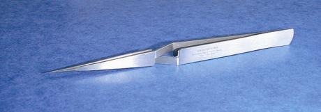 EMBLEM Tweezer, negativ, length 125mm 