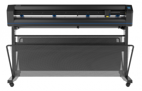 S One D140, basket and media support system 1.4 m dragknife cutter with integral stand 