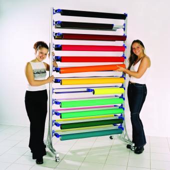 Easy Rack Systemregal fahrbar 152cm Rollen 