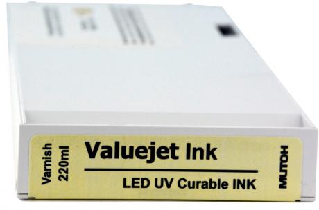 LED UV Tintenkartusche UH21 varnish 220 ml Cartridge 