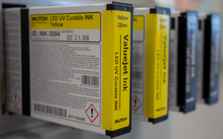 VALUEJET UV ink cartridge flex yellow 220 ml Cartridge US11 