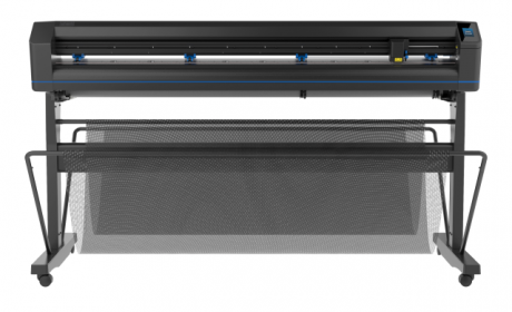 S One D160, basket and media support system 1.6 m dragknife cutter with integral stand 