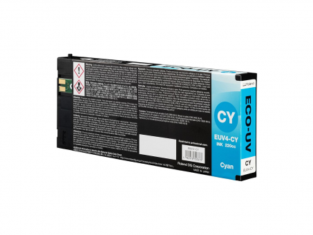 Roland UV4-ink cartridge cyan 220ml EUV4-CY 